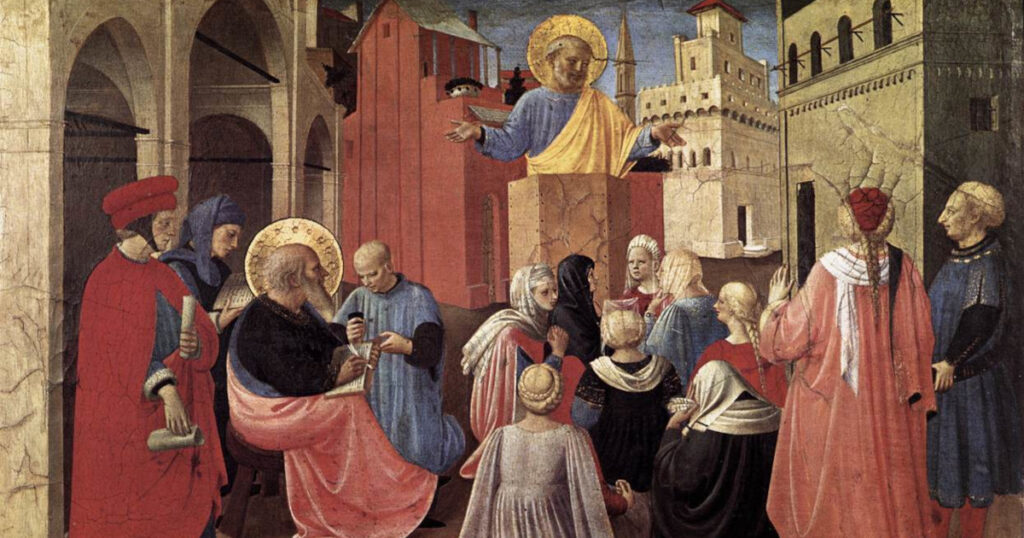 apostle preaching