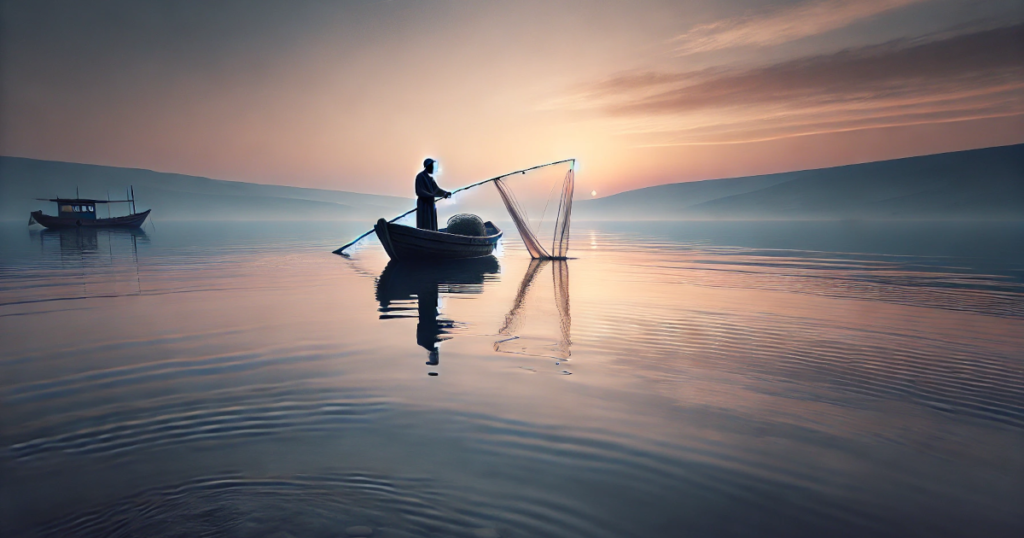 Peter Fishing All Night