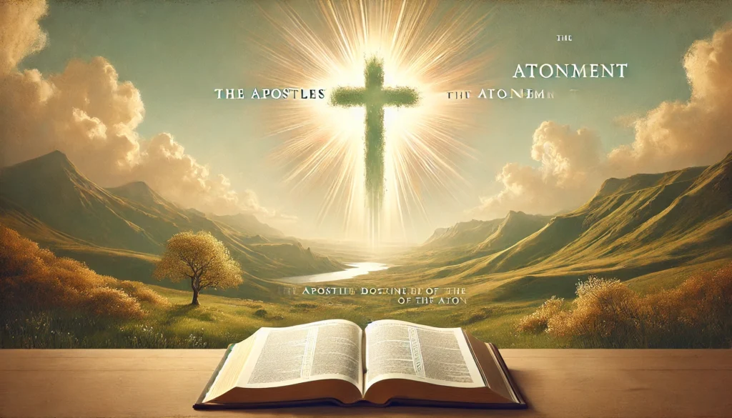 The Apostles' Doctrine of the Atonement