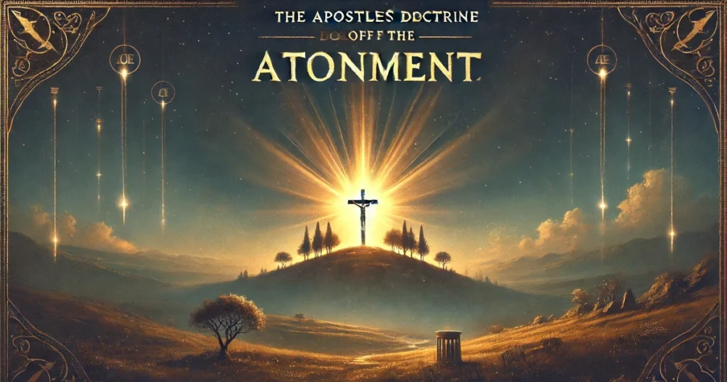 The Apostles' Doctrine of the Atonement